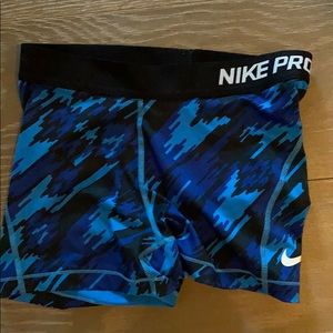 Nike Pro spandex shorts